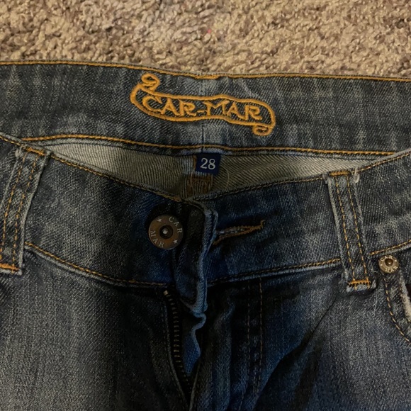 Pre Owned Car Mar jeans with Zip Ankle detail - Picture 3 of 7